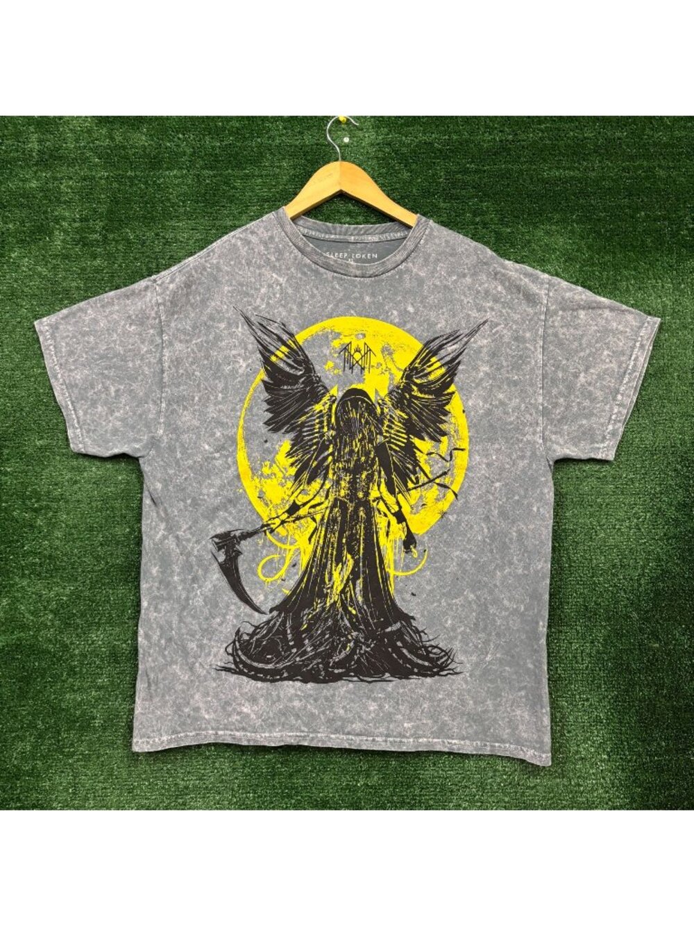 Sleep Token Winged Reaper T-shirt Size Extra Large